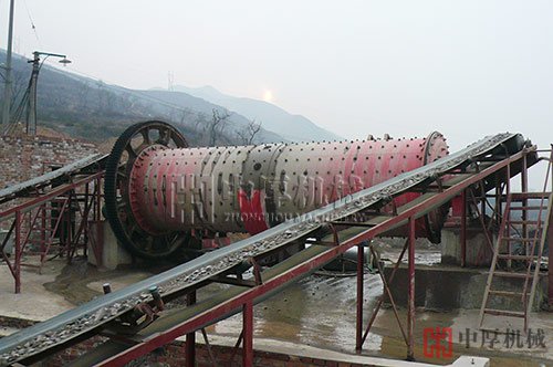 棒磨制沙機(jī)使用現(xiàn)場